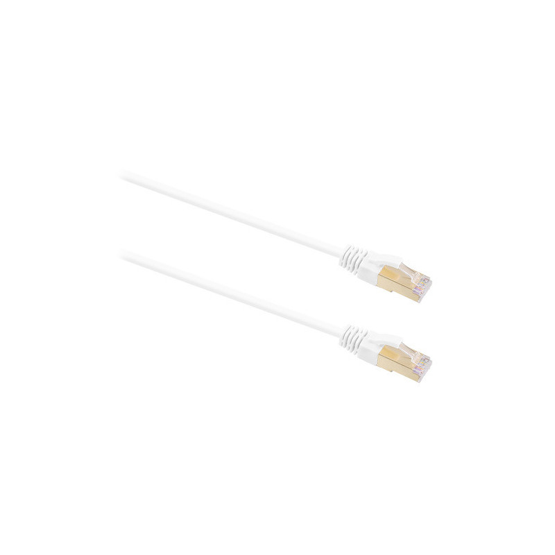 TNB C&acirc;ble rj45 cat.7 0,5m - blanc RJ45C7D05