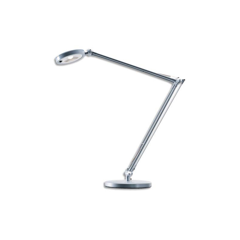 HANSA Lampe à LED 4You - 3 coloris de disque pour la tête - Double articulation en aluminium - base métal