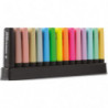 STABILO Set de 15 surligneurs BOSS ORIGINAL. Coloris assortis: 5 fluo + 5 pastel + 4 naturecolors +1 noir