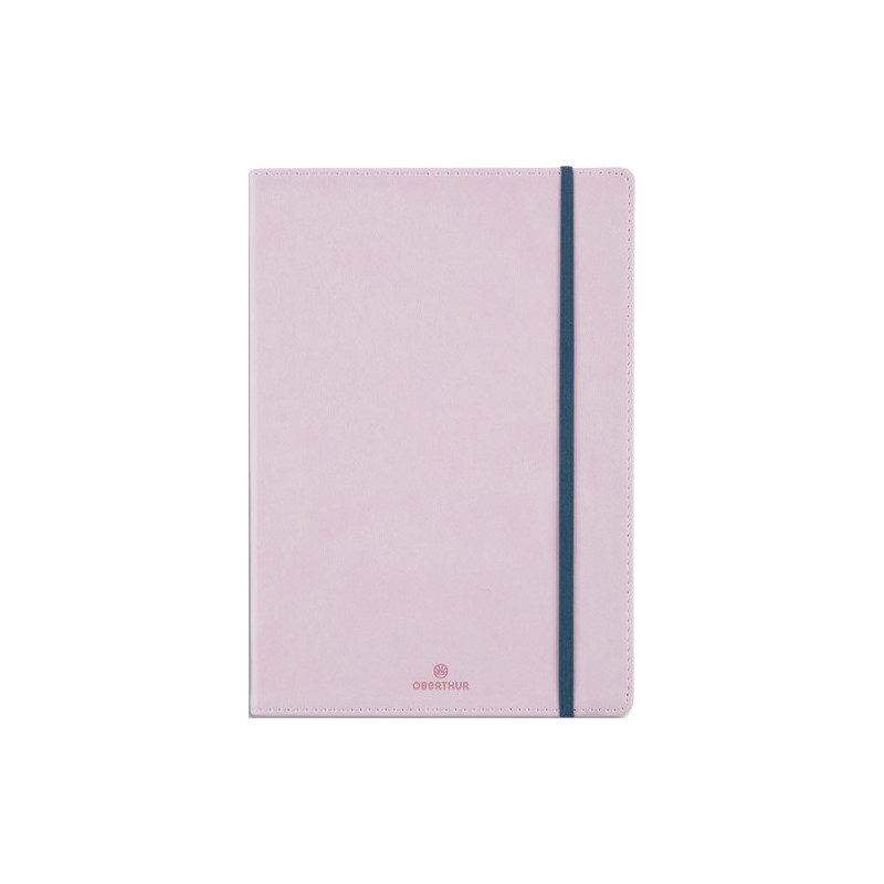OBERTHUR Carnet a5 carmen blush - 200 pages - souple - ligne 588133