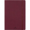 OBERTHUR Carnet a5 balthazar bordeaux - 200 pages - souple - ligne 588426