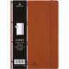 OBERTHUR Carnet a5 balthazar cognac - 200 pages - souple - ligne 588413