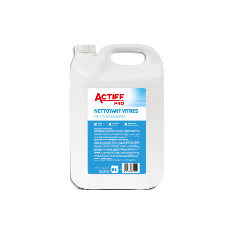 Bidon 5 litres Nettoyant vitres DA031