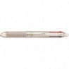 PILOT Stylo bille 4 couleurs rétractables FriXion BALL. Pointe fine. Coloris champagne