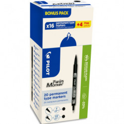 PILOT Boîte de 20 marqueurs...