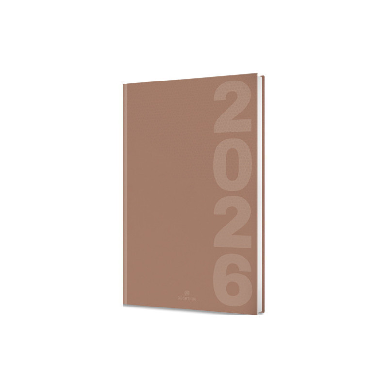 OBERTHUR Semainier 27 FSC dublin marron 82741