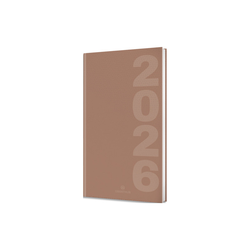 OBERTHUR Semainier 16 poche FSC dublin marron 84441