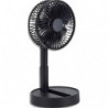 Ventilateur compact, le pied du ventilateur est extensible et se plie pour faciliter son rangement