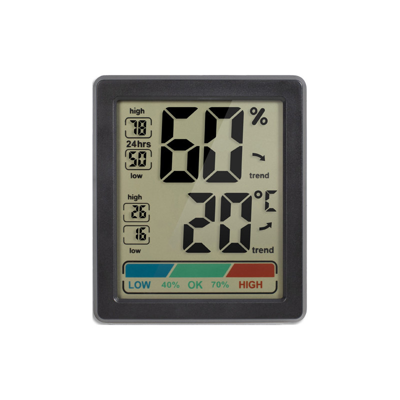 Thermomètre hygromètre intérieur &deg;C/&deg;F