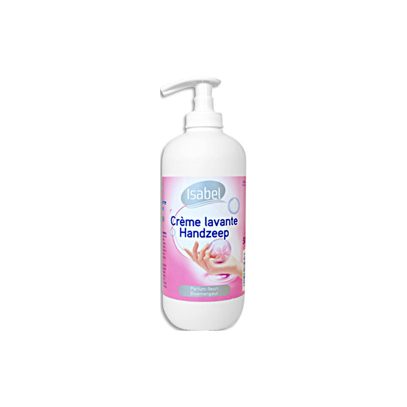 Savon crème lavante pour les mains flacon pompe 500ml DS26