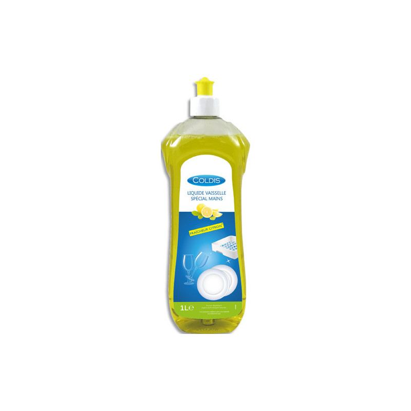 Liquide vaisselle coldis citron 1l DD090
