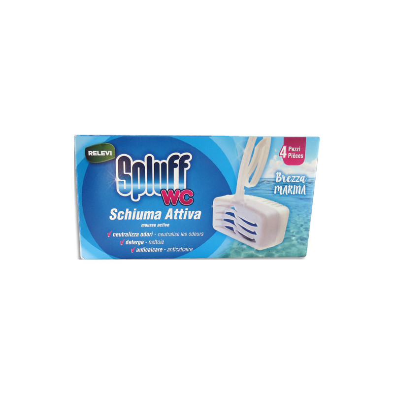 Blocs détartrants pour cuvette wc - lot de 4 CW07