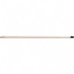 Manche bois 1,30m embout à...