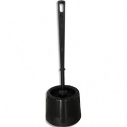 Ensemble noir balayette w.c...