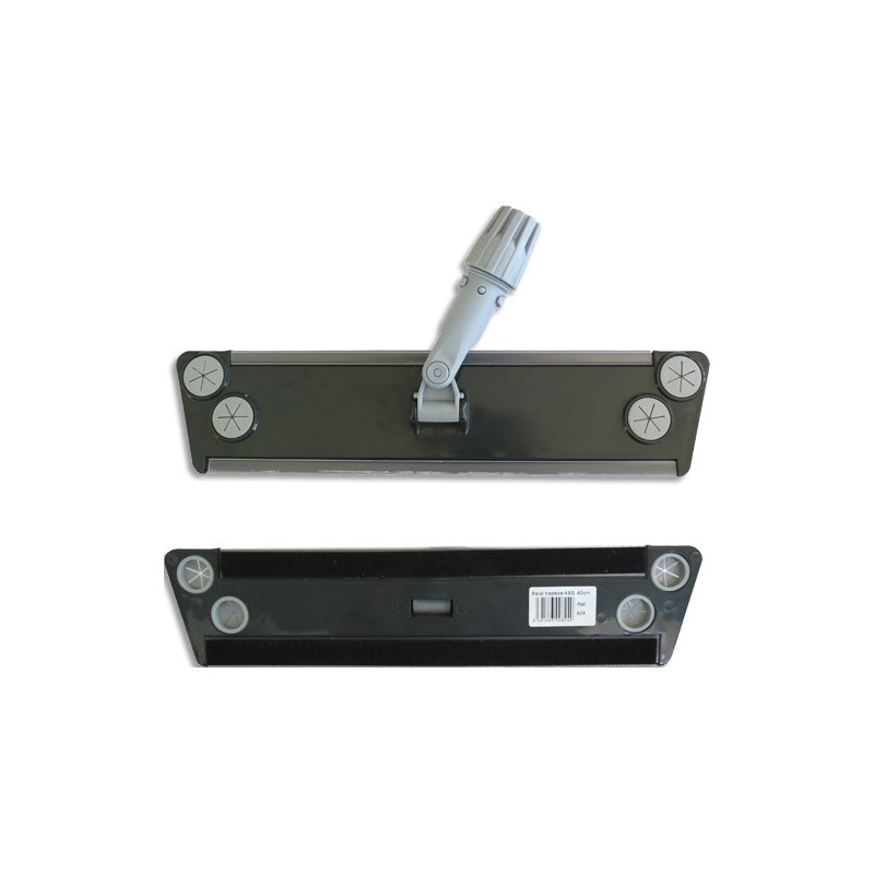 Balai trapèze abs velcro avec bouchons 40cm MF30