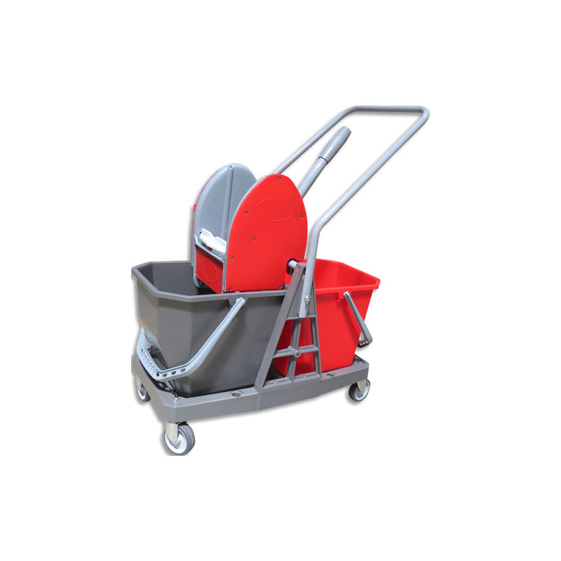 Chariot de lavage 2x20l avec presse MR89