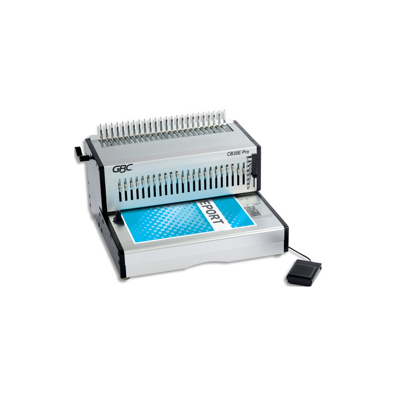 GBC Machine à relier CB30e Pro, perfore jusqu&#39;à 30 feuilles à la fois (70 g&#47;m&sup2;)