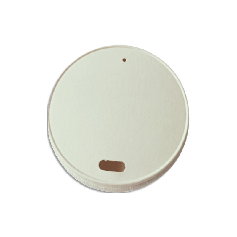 Sachet 50 Couvercles en carton 80 mm pour gobelets 25 et 33 cl 228050COU