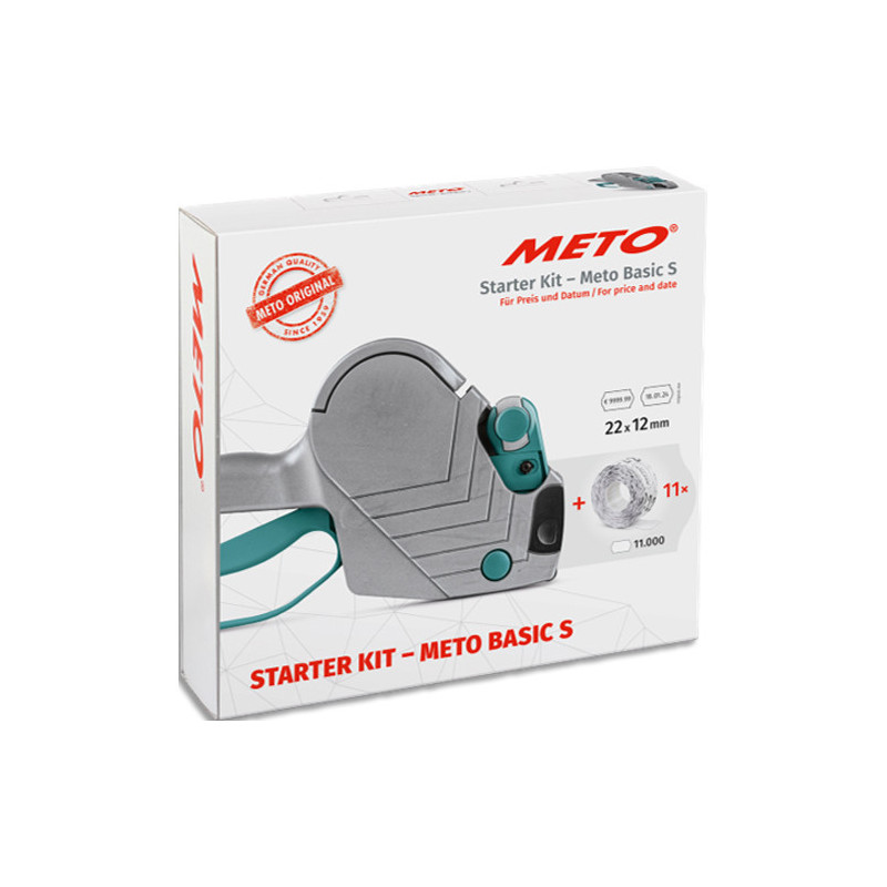 METO Kit de démarrage meto basic s822. Lle kit comprend une étiqueteuse basic s822 pouvant imp 30012298
