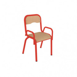 Chaise 4 pieds maternelle -...