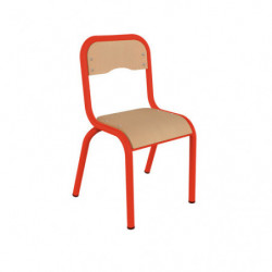 Chaise 4 pieds maternelle -...