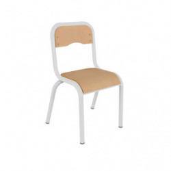 Chaise 4 pieds maternelle -...