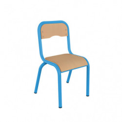 Chaise 4 pieds maternelle -...