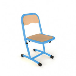 Chaise coque 4 pieds...