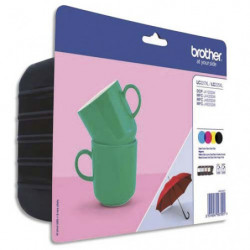 BROTHER Pack 4 couleurs Jet d'encre LC227XLVALBP