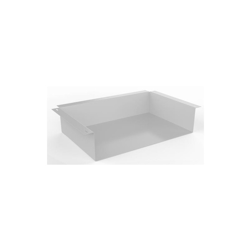 Casier métallique pour Table monoplace et biplace t.4.5.6 lxhxp: 47x11x31 cm ral: gris
