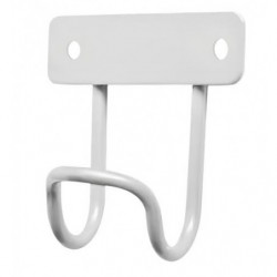 Crochet à visser ral: gris