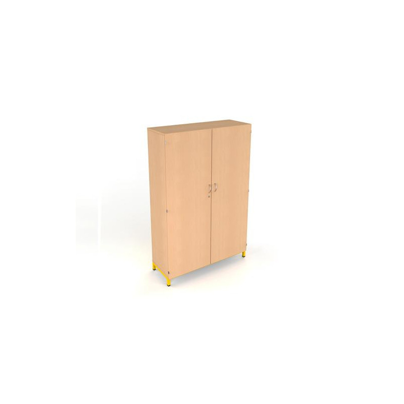 Armoire haute portes battantes ral: bleu 5015