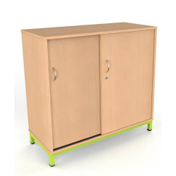 Armoire basse portes...