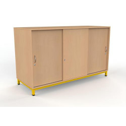 Armoire basse 3 portes...