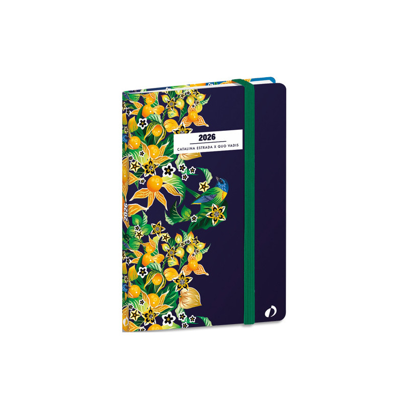 QUO VADIS Affaires fr catalina estrada - 10x15 cm - avec élastique - semainier - 13 mois de déc 0041492Q