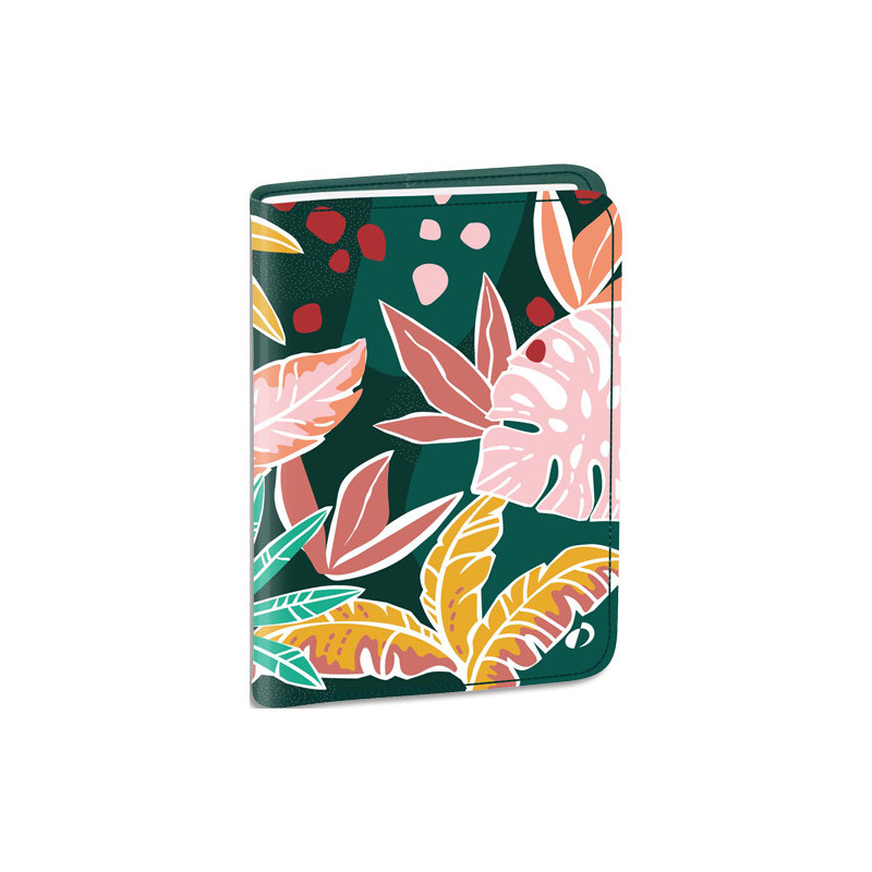 QUO VADIS Affaires fr rep floral vert bloom - 10x15 cm - semainier - 13 mois de décembre à décembre 00414