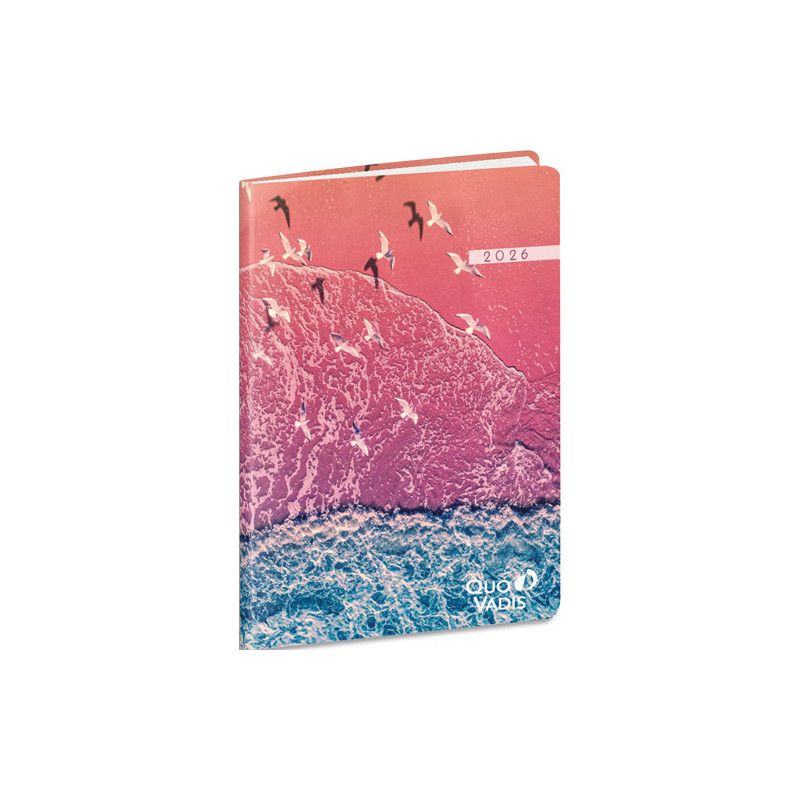 QUO VADIS Affaires recyclé ml respire - 10x15 cm - semainier - 13 mois de décembre à décembre 0041515Q