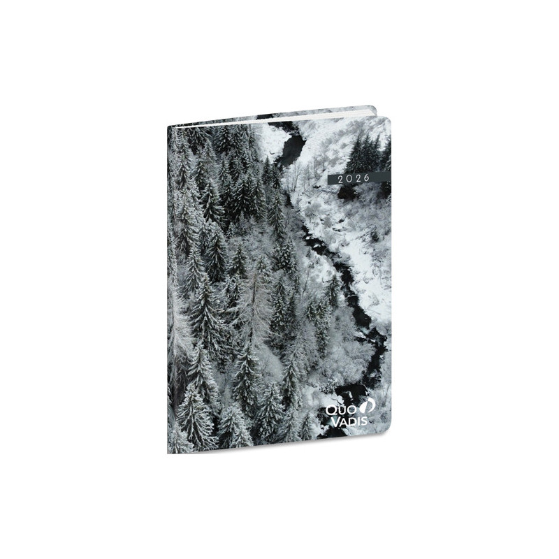 QUO VADIS Affaires recyclé ml respire - 10x15 cm - semainier - 13 mois de décembre à décembre 0041516Q