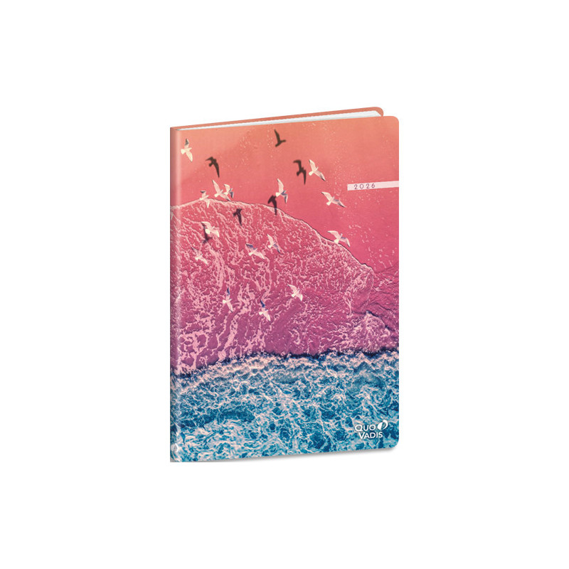 QUO VADIS Ministre recyclé ml respire - 16x24 cm - semainier - 13 mois de décembre à décembre 0151110Q