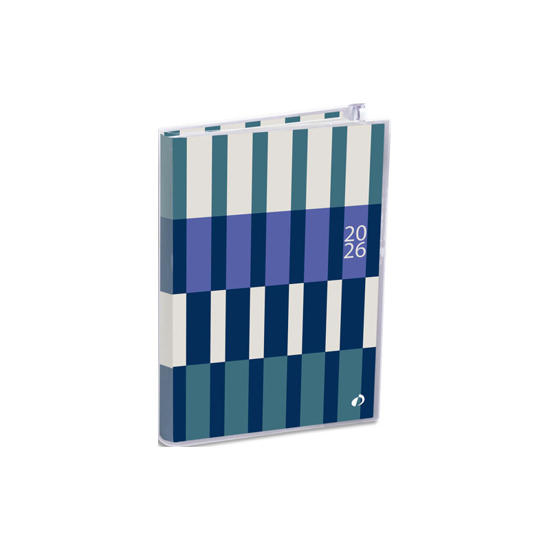 QUO VADIS Ministre fr my agenda - 16x24 cm - avec poche zip - semainier - 13 mois de déc à déc 0151112Q