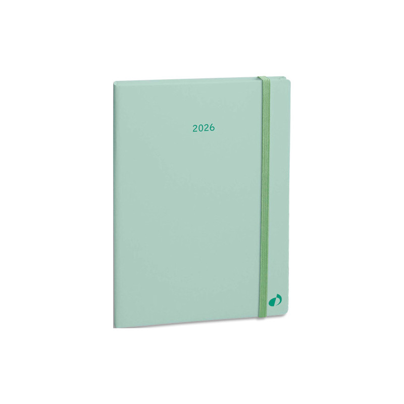 QUO VADIS Ministre color ml pastel - 16x24 cm - avec élastique - semainier - 13 mois de déc à déc 062006Q