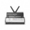 BROTHER Scanner de documents compact, recto-verso, 30 pm&#47;60 ipm, chargeur ADF 20 f, ADS1800WUN1