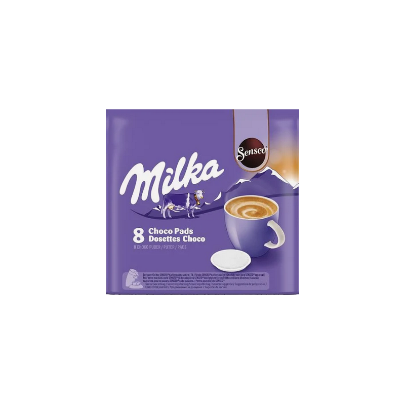PAQUET 8 DOSETTES CHOCOLAT MILKA SENSEO