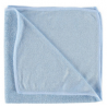 LOT 10 MICROFIBRES BLEU 40X40