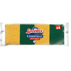 Lot de 4 éponges abrasives