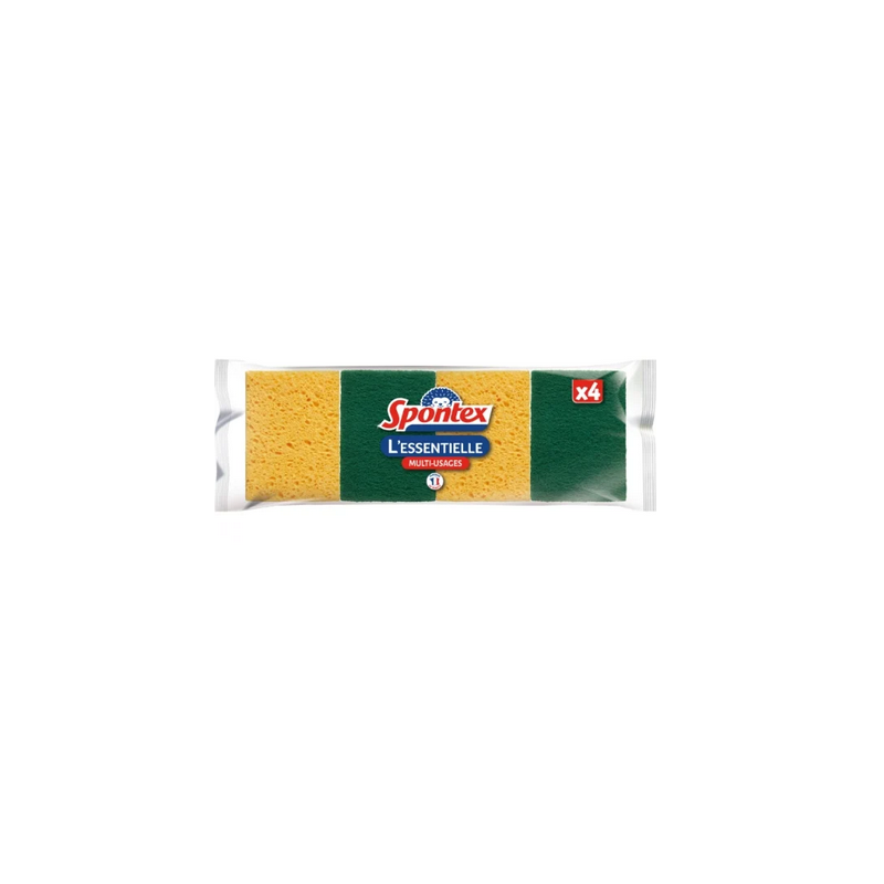Lot de 4 éponges abrasives