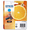 EPSON Cartouche Jet d'Encre Claria Premium Cyan ''Oranges'' 33 - C13T33424012