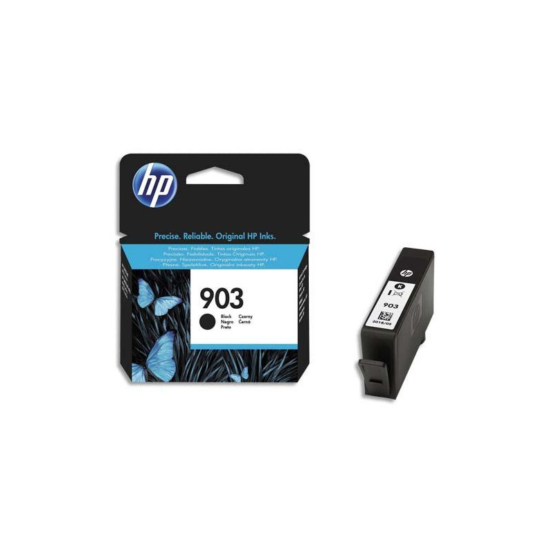 HP 903 Cartouche d'Encre Noire Authentique (T6L99AE) pour HP OfficeJet 6950, HP OfficeJet Pro 6960/6970