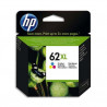 HP 62XL Cartouche d'Encre Trois Couleurs grande capacité Authentique (C2P07AE)