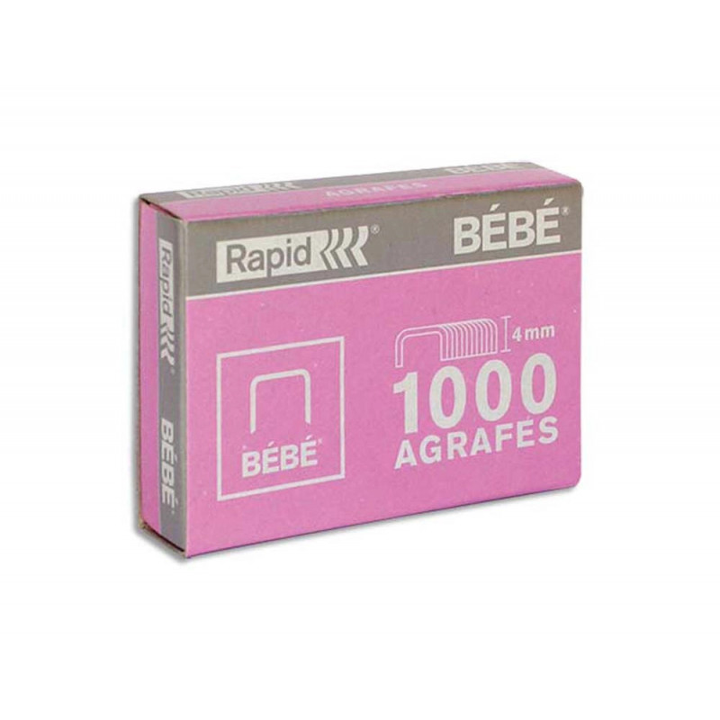 RAPID Agrafes BéBé (8/4) en boîte de 1000